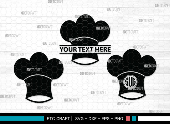Download Chef Hat Monogram | Chef Svg | Cook  SVG - Svg Collection