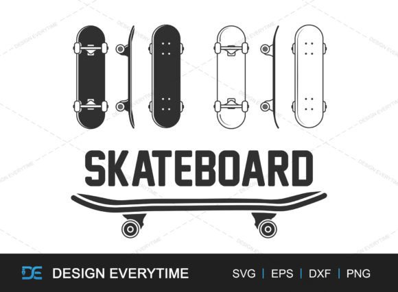 Download Dynamic Skateboard Vector SVG - Svg Collection