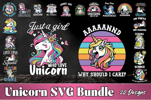 Download Unicorn SVG Bundle - Svg Collection