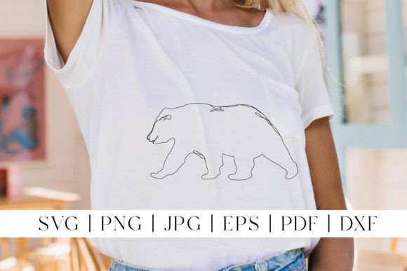 Download Bear Line Art SVG | Forest Animal PNG - Svg Collection
