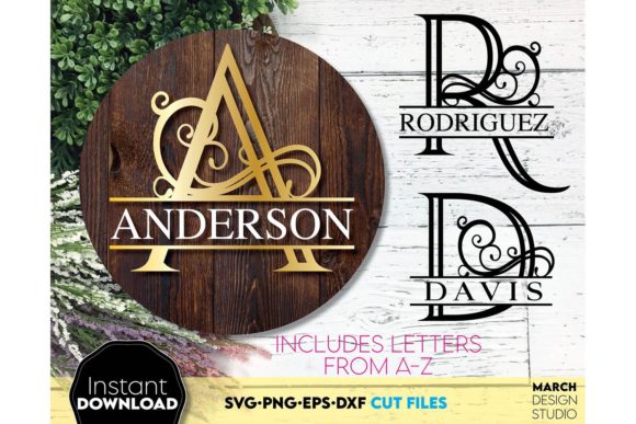 Download Split Monogram SVG, Monogram Letter SVG - Svg Collection