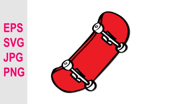 Download Skateboard Vector Illustration SVG - Svg Collection
