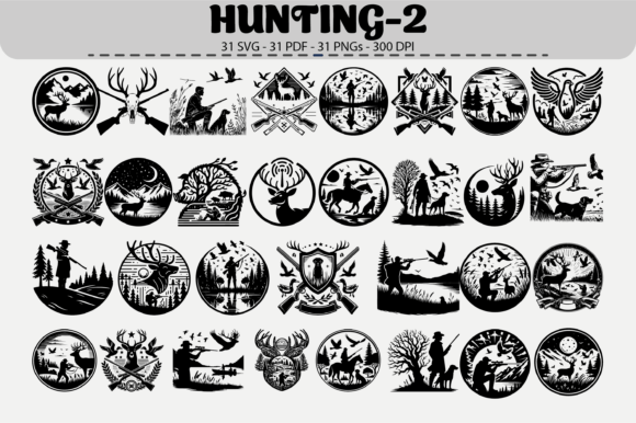Download Wildlife Hunting SVG – 31 Designs - Svg Collection