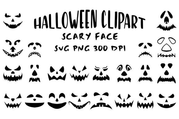 Download Halloween Scary Face Pumpkin Face SVG - Svg Collection
