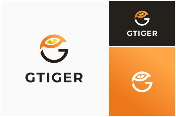 Download Letter G Eye Tiger Logo - Tiger Collection