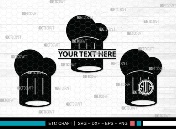 Download Chef Hat Monogram  | Chef Svg | Cook SVG - Svg Collection