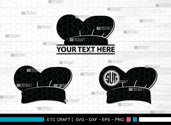 Download Chef Hat Monogram  | Chef Svg | Cook SVG - Svg Collection