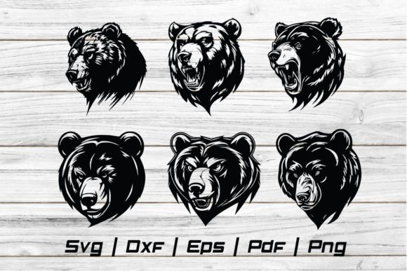 Download Bear Mascot Head Wild Svg File - Svg Collection