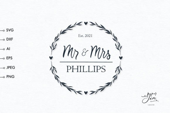 Download Wedding Monogram Frame Svg - Svg Collection