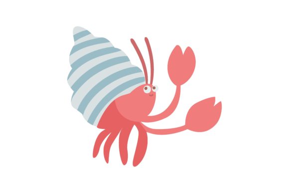 Download Hermit Crab in the Shell. Cute Underwate - Hermit crab Collection