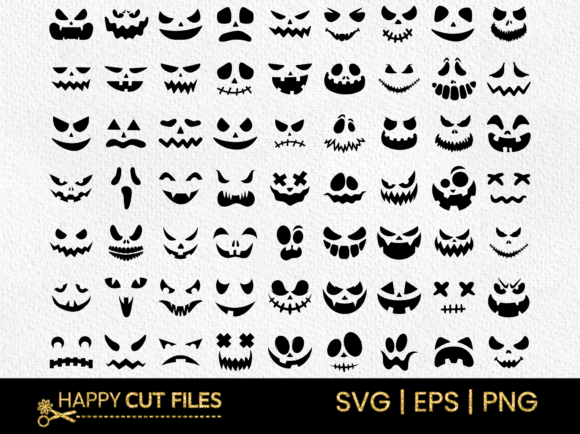 Download Halloween Monster Pumpkin Face SVG - Svg Collection