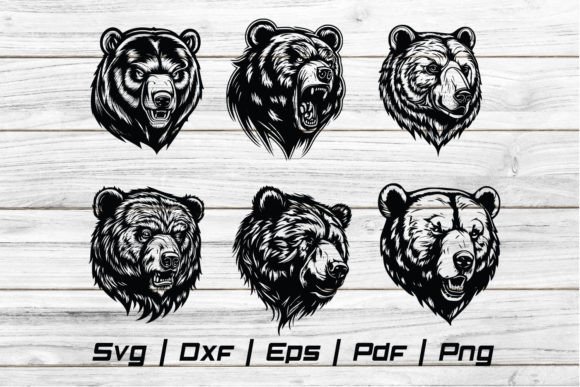 Download Bear Mascot Head Svg File - Svg Collection