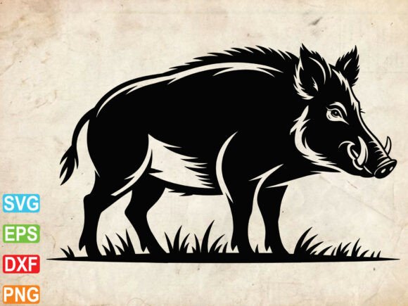 Download Wild Boar Hunter SVG, Boar Hunting Shirt - Svg Collection