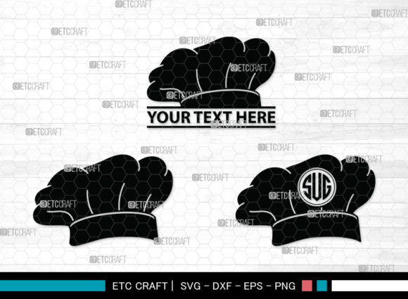 Download Chef Hat Monogram | Chef Svg | Cook SVG - Svg Collection