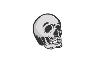 Download Skull Monocrome Vector - Monocrom Collection
