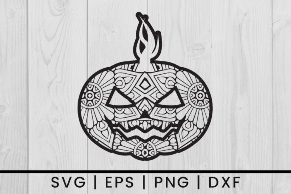 Download Halloween Pumpkin Mandala SVG Vector - Svg Collection