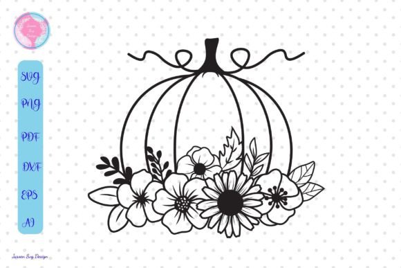 Download Pumpkin Flower Svg , Fall Svg - Svg Collection