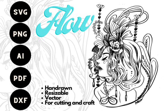 Download Flow Anime Manga Cricut Cutting File - Cricut cutting Collection