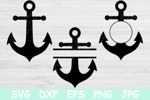 Download Split Boat Anchor Svg, Nautical Svg File - Svg Collection
