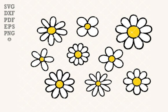 Download Daisy SVG Bundle, 9 Svg Cut Files, - Svg Collection