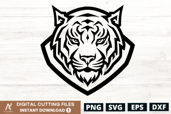 Download Tiger Logo SVG - Design No 8 - Tiger Collection
