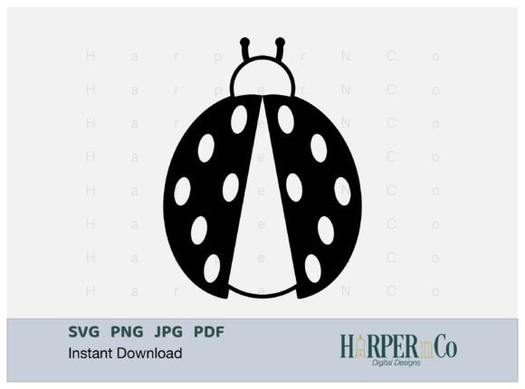 Download Ladybug Outline 1 SVG PNG Cut EPS File - Svg Collection