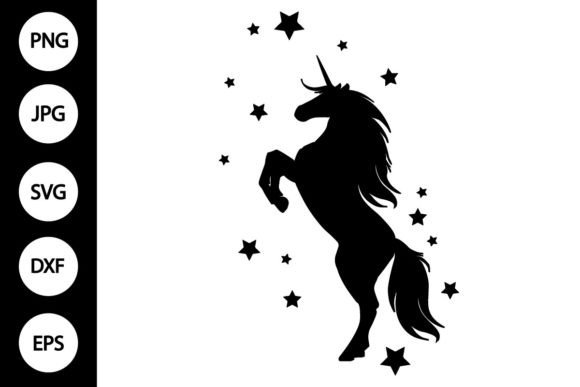 Download Silhouette Magical Unicorn SVG - Svg Collection