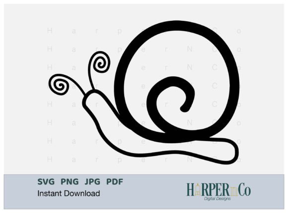 Download Snail Outline SVG PNG Cut EPS File - Svg Collection