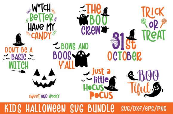 Download Kids Halloween SVG Bundle - Svg Collection