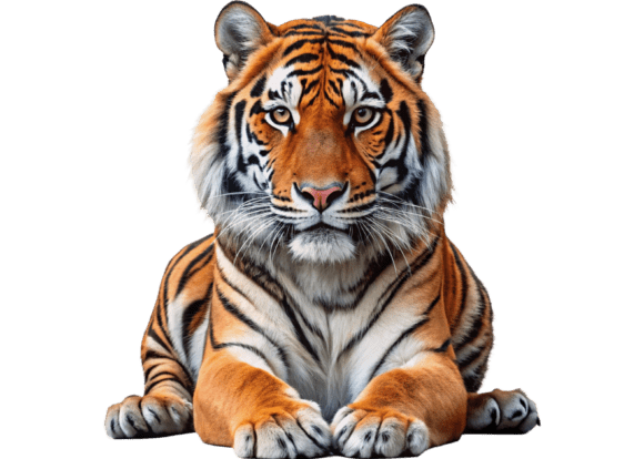 Download Tiger is Shown Clipart PNG Design - Tiger Collection