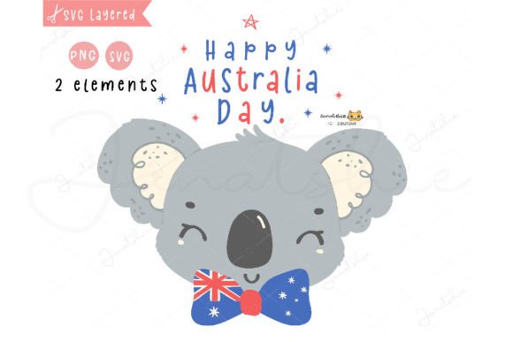 Download Australia Day Baby Koala Clipart SVG - Svg Collection