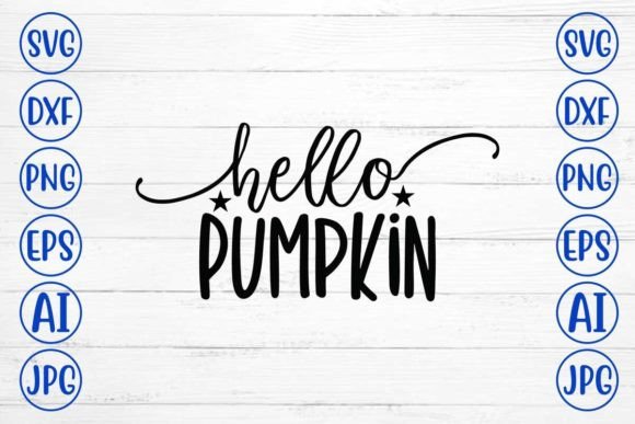 Download Hello Pumpkin SVG Design - Svg Collection