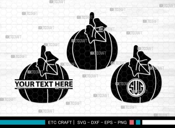 Download Pumpkin Monogram, Autumn Pumpkin SVG - Svg Collection