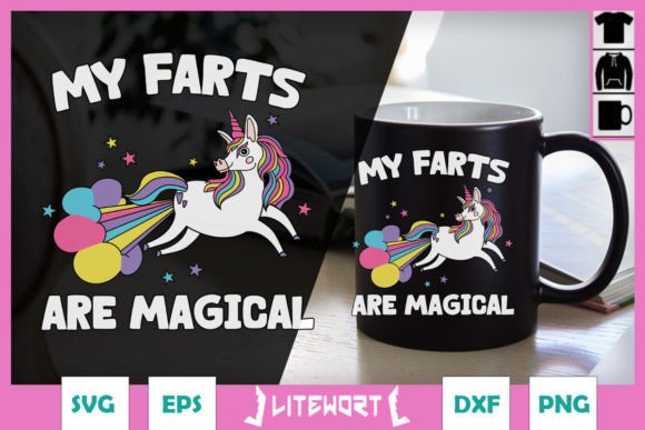 Download My Farts Are Magical Funny Unicorn SVG - Svg Collection