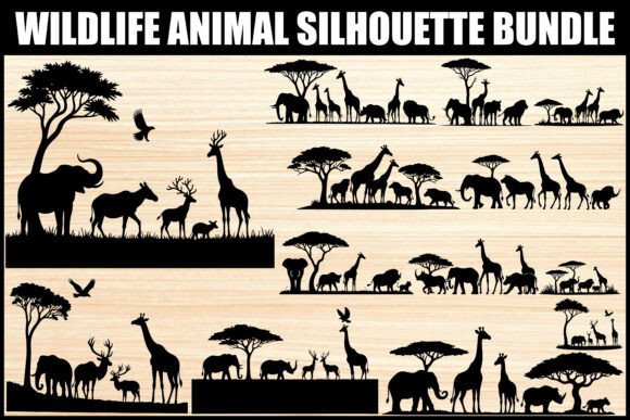 Download Wildlife Animal Safari SVG Bundle - Svg Collection