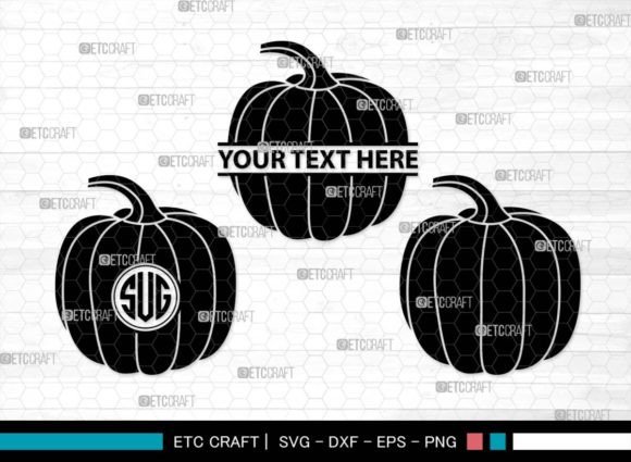 Download Pumpkin Monogram, Autumn Pumpkin SVG - Svg Collection