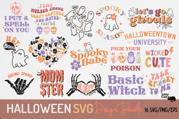 Download Halloween SVG Design Bundle - Svg Collection
