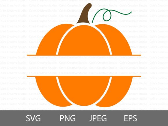 Download Orange Pumpkin Monogram Svg - Svg Collection