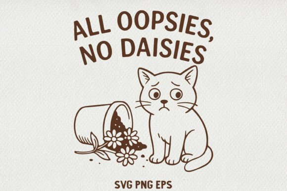 Download Sarcastic Cat Illustration SVG PNG - Svg Collection