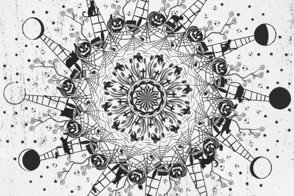 Download Halloween Mandala SVG - Svg Collection