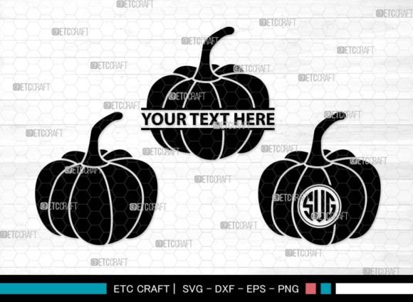 Download Pumpkin Monogram, Autumn Pumpkin SVG - Svg Collection