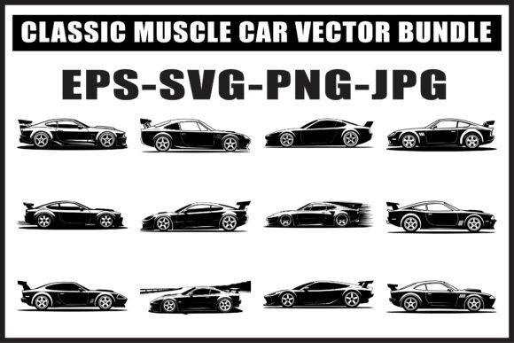 Download Classic Muscle Car SVG Bundle - Svg Collection