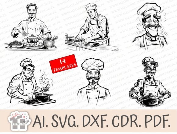 Download Chef Vector Svg. Chef Clipart, Laser - Svg Collection