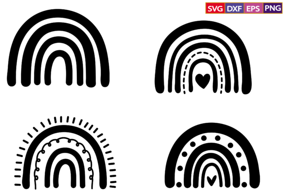 Download Rainbow Svg,Hand Drawn Rainbow SVG - Svg Collection