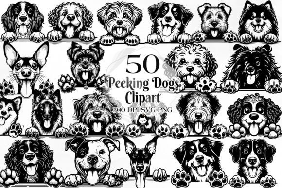 Download 50 Peeking Dog Vector Art SVG PNG Part 4 - Svg Collection