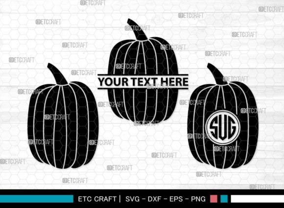 Download Pumpkin Monogram, Autumn Pumpkin SVG - Svg Collection