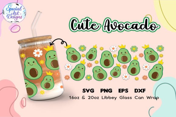 Download Libbey Glass 16oz | 20oz | Avocado Svg - Avocado svg Collection
