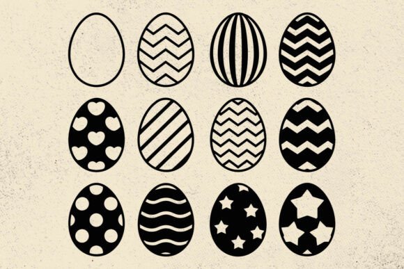 Download Easter Egg SVG Files, Easter Silhouette - Svg Collection