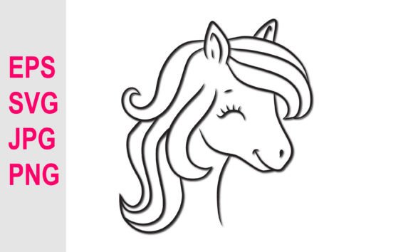 Download Hand Drawing Unicorn Vector SVG. - Svg Collection