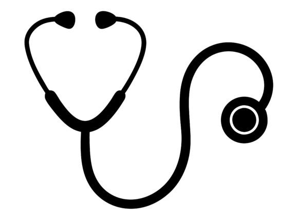 Download Medicine Stethoscope Vector SVG File. - Svg Collection